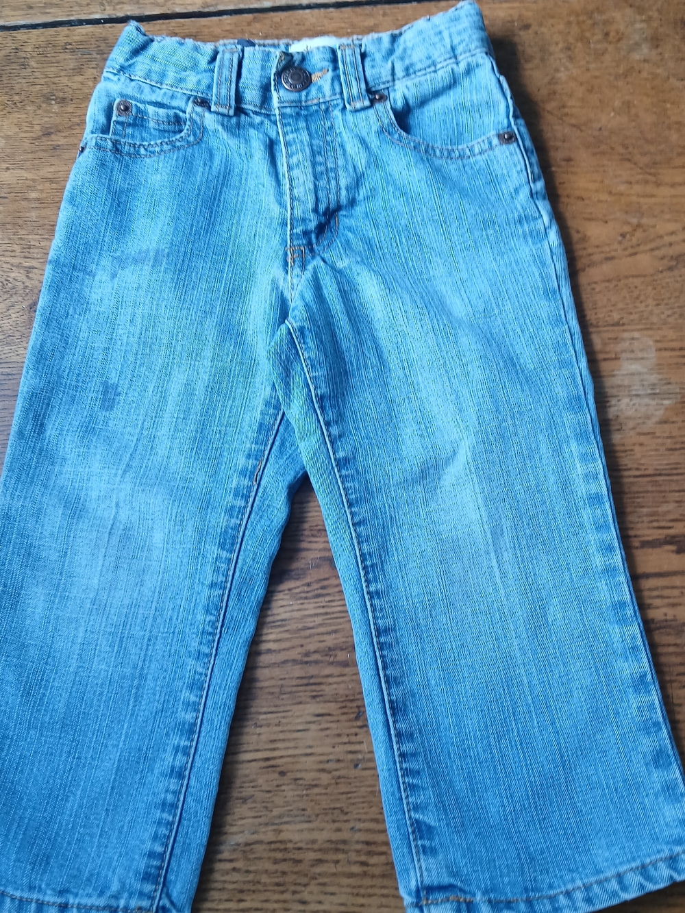 Old Navy Denim Kids 2T Light Blue Jeans Y2k 2000s Summer Fall
